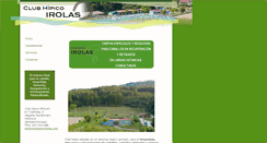 Desktop Screenshot of clubhipicoirolas.com